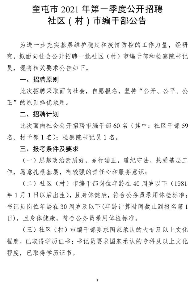 奎腾郭勒村委会最新招聘信息全面解析